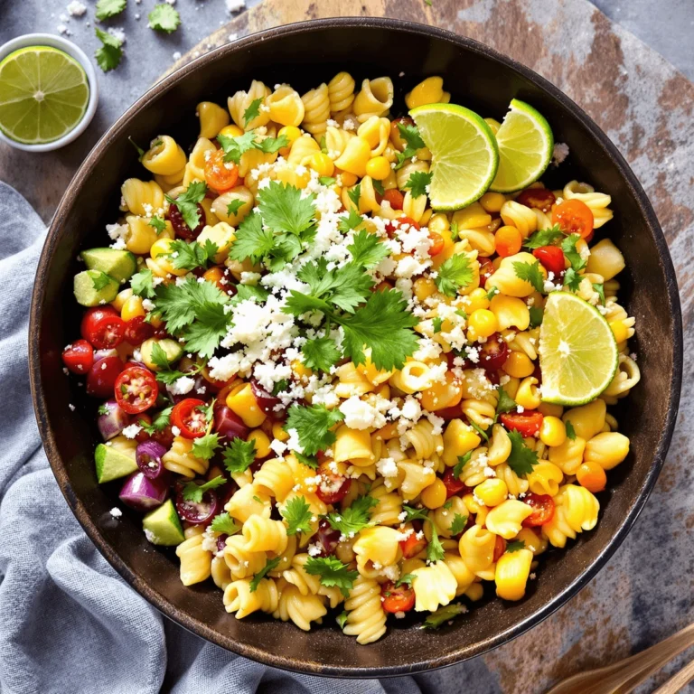 elote pasta salad