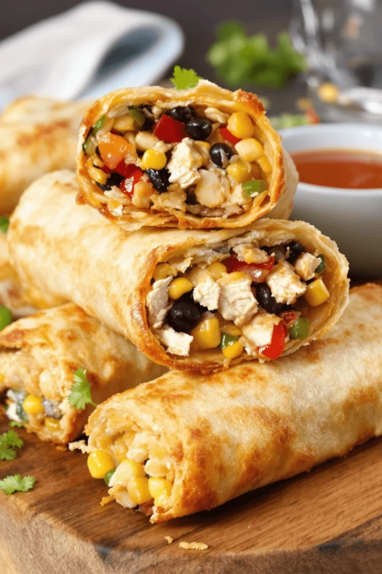 Southwest Egg Rolls Recipe.